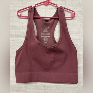 FP Movement by Free People Ribbed Sports Bra - Mauve